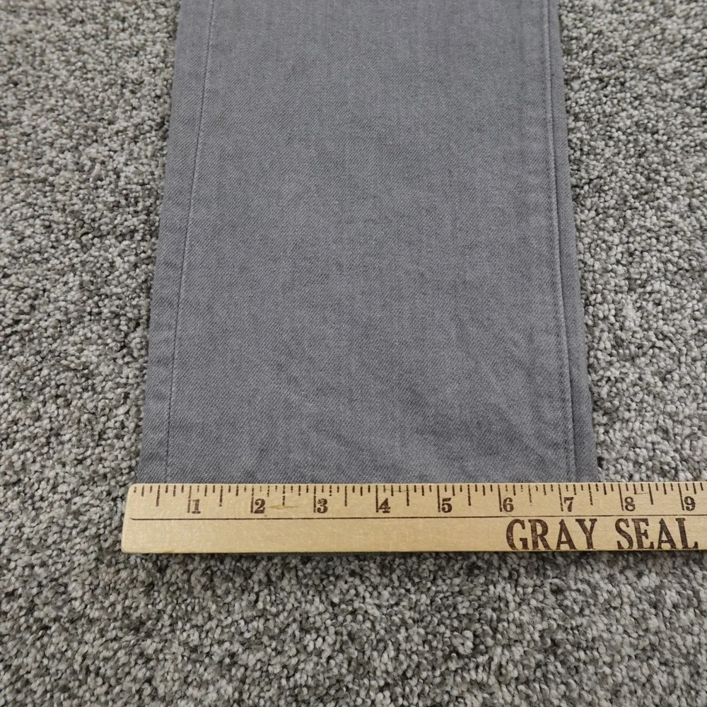 Levis Jeans Mens 30X32 Black Gray Denim Pants 501‎ Button Fly Straight Western